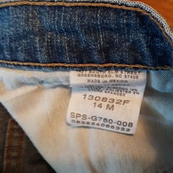 Riders Straight Leg Size 14 M Blue Jeans - Picture 5 of 5